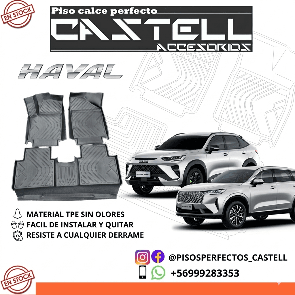 Pisos de Calce Perfecto HAVAL H6 4X4 O 4X2