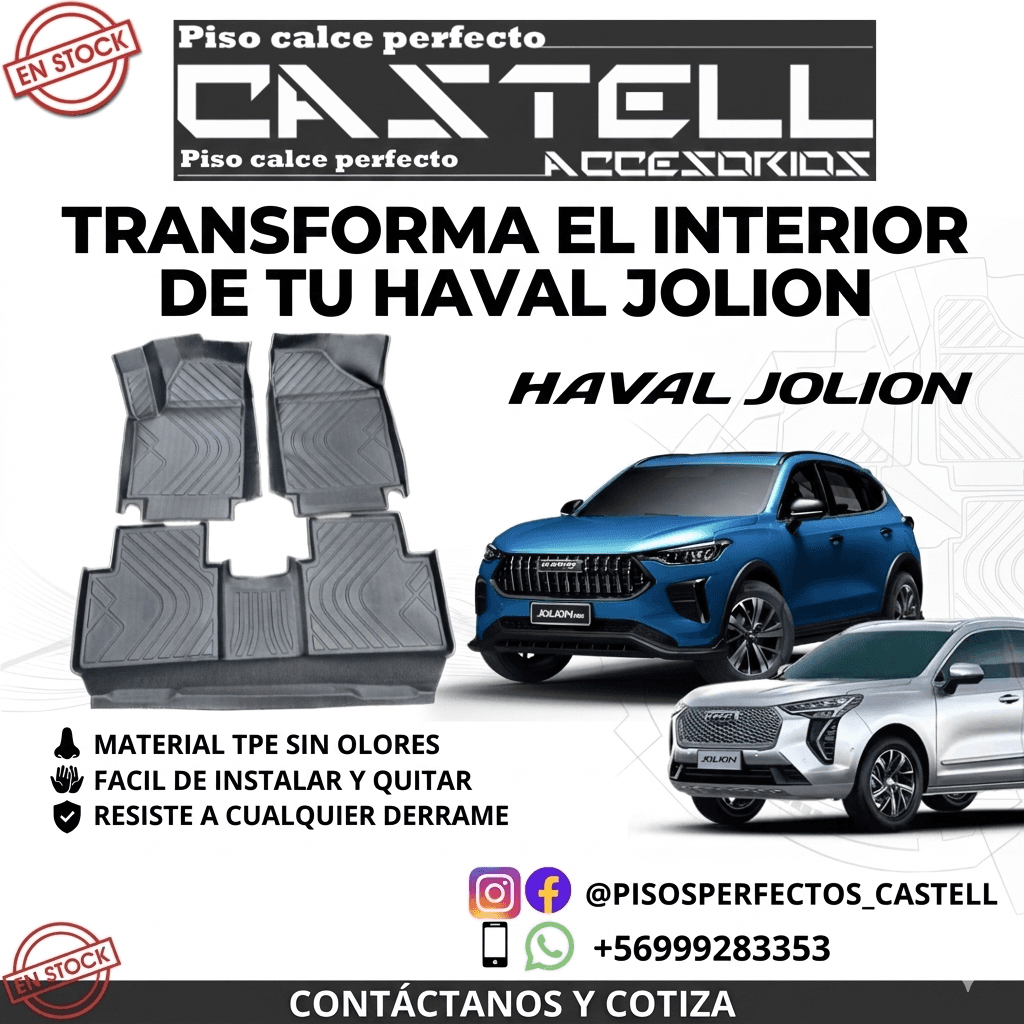 Pisos de Calce Perfecto HAVAL JOLION