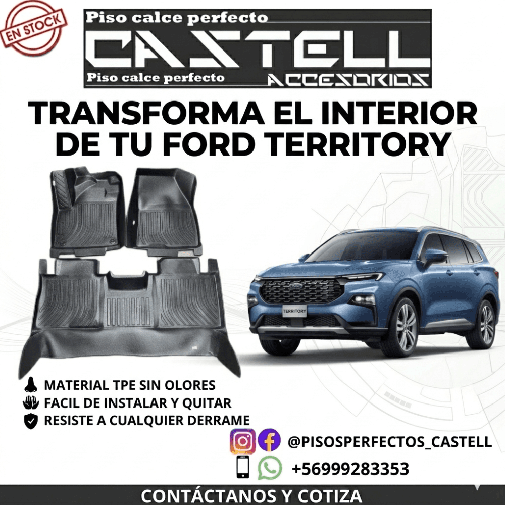 Pisos de Calce Perfecto Ford Territory