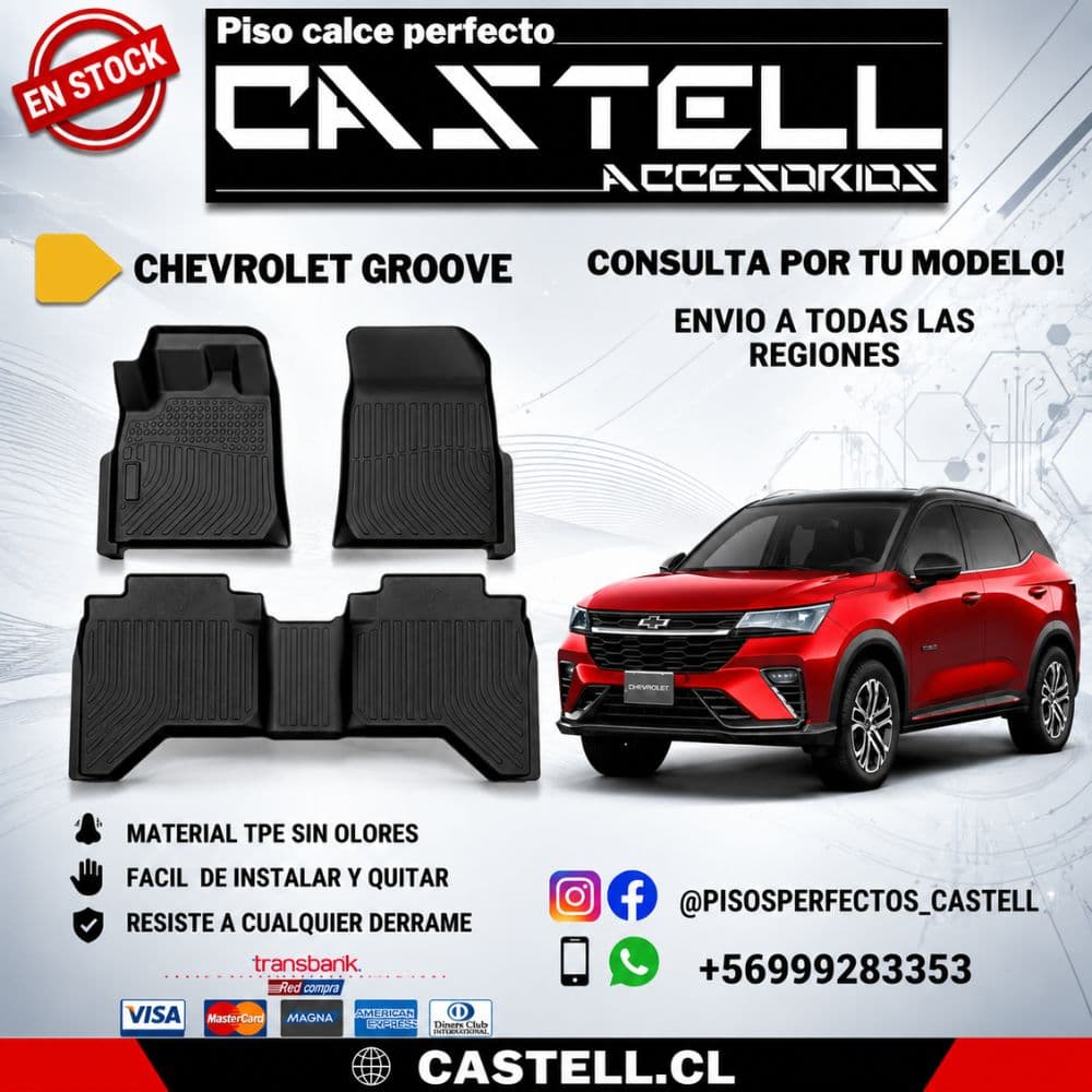 Pisos de Calce Perfecto CHEVROLET NEW GROOVE